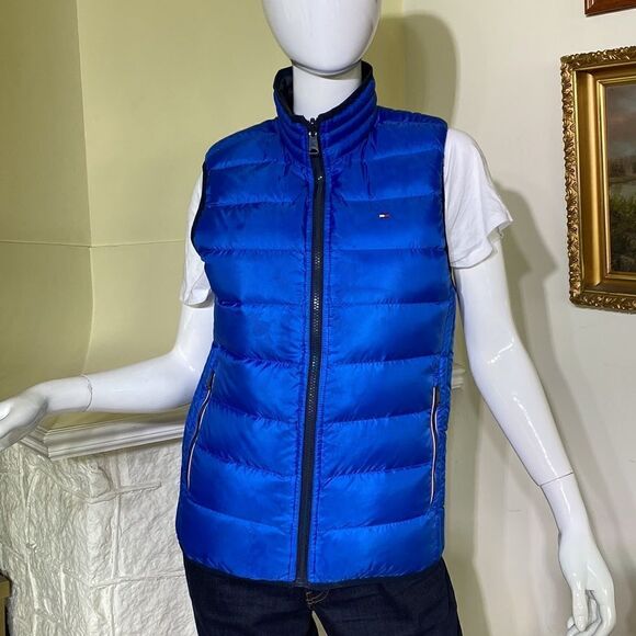 Tommy Hilfiger Reversible Down Puffer Vest - Picture 6 of 16